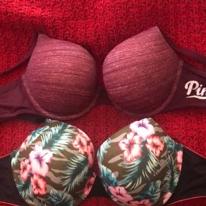 VS PINK Bras